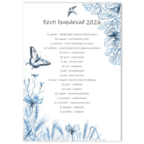 Eesti lipupäevad 2026 (pdf)